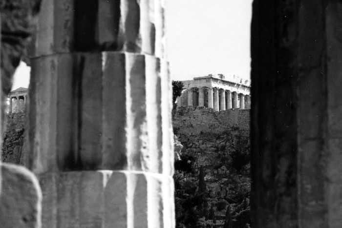 Parthenon Photograph - Parthenon from The Temple of Hephaistos Athens by Susan Chandler Parthenon Photograph - Parthenon from The Temple of Hephaistos Athens by Susan Chandler