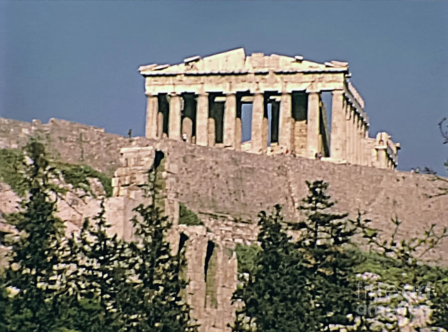 Parthenon temple Athens Photograph by Benny Marty
