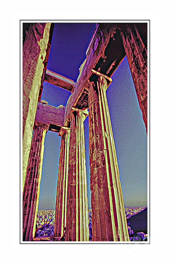 Parthenon ver 7 Photograph by Larry Mulvehill