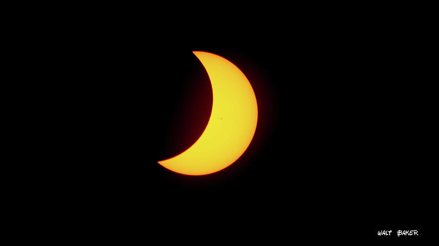 Partial Eclipse 10 Photograph by Walt Baker