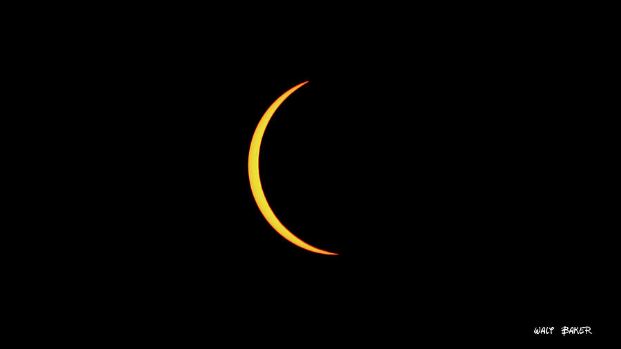 Partial Eclipse 6 Photograph by Walt Baker