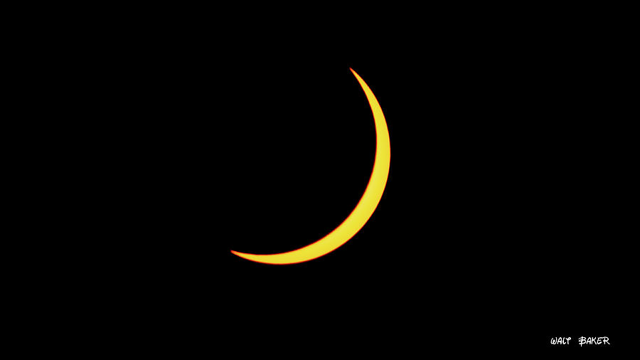 Partial Eclipse 7 Photograph by Walt Baker