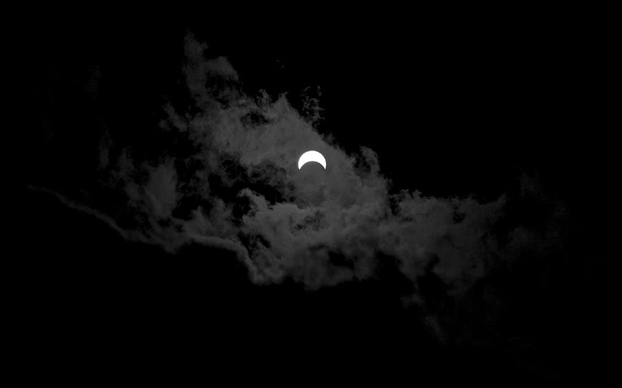 Partial Eclipse Photograph by David P Hufstader