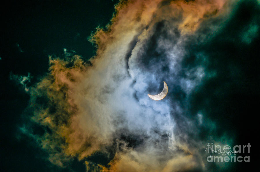 Partial Eclipse of the Sun Photograph by TK Goforth