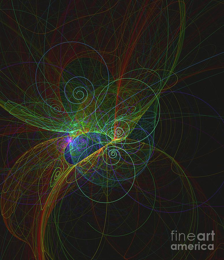 Particle Life Digital Art