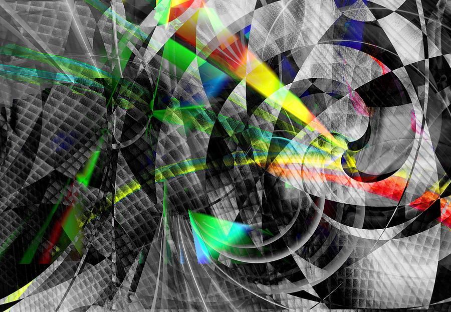 Particles Of Light Dancing Digital Art by Art Di