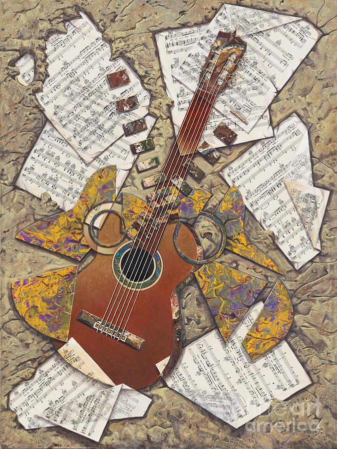 Music Painting - Partituras by Ricardo Chavez-Mendez