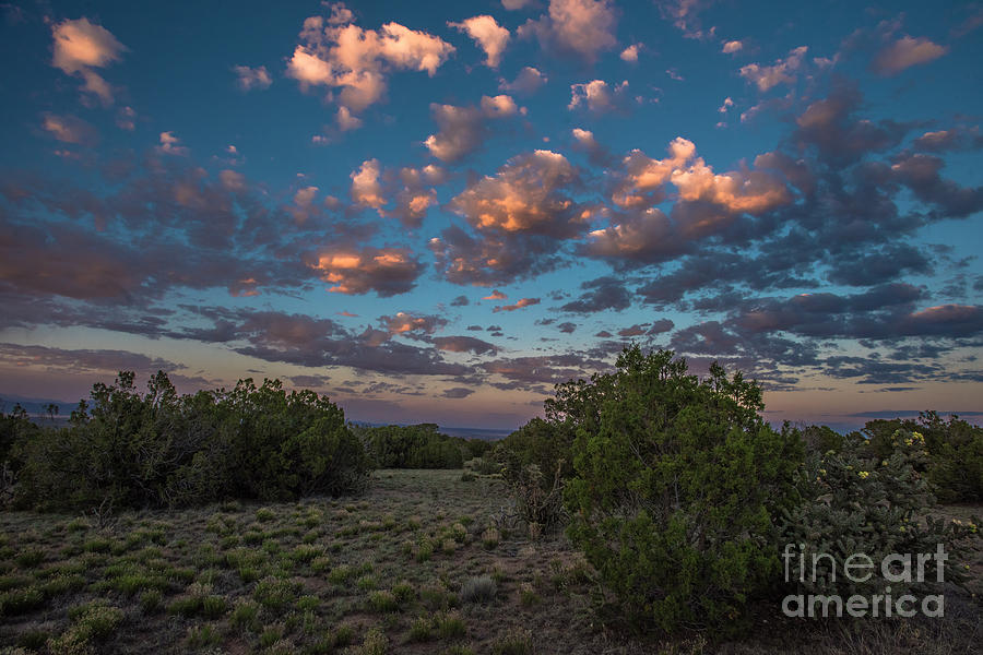 Partly Cloudy Sunset Photograph by Steven Natanson