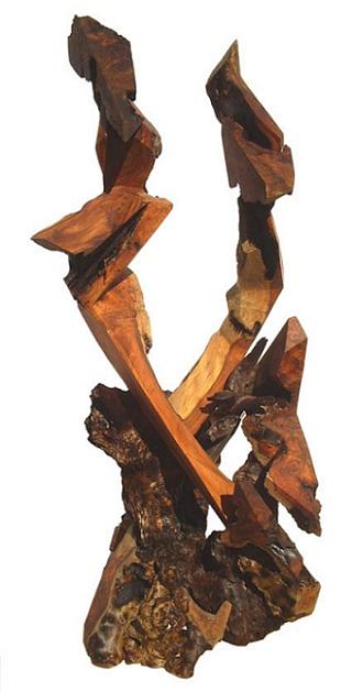 Driftwood Sculptures Sculpture - Partners by Daryl Stokes Driftwood Sculptures Sculpture - Partners by Daryl Stokes