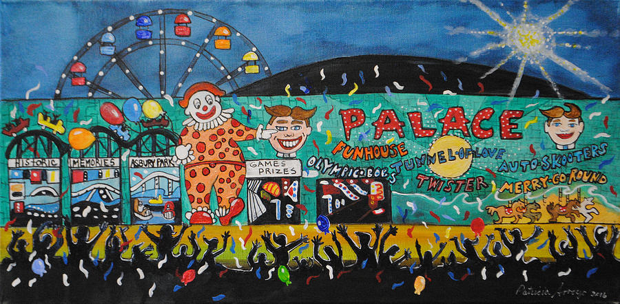 Party at the Palace Painting by Patricia Arroyo