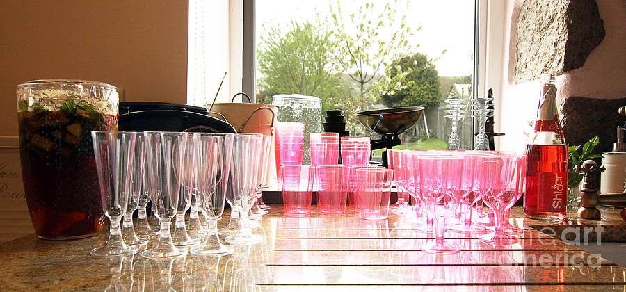 Party Drinks Photograph by Terri Waters
