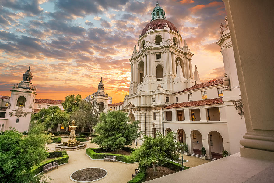 Pasadena City Hall Building Photograph by Jerome Obille Pixels