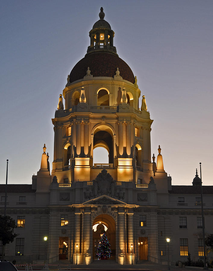 Pasadena City Hall Photograph by Matt MacMillan