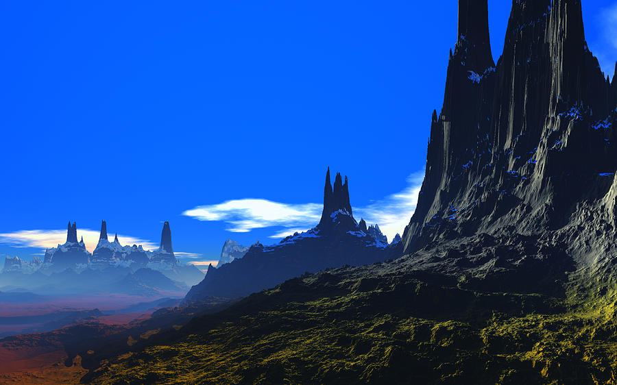 Pass of Gormok Digital Art by David Jackson Pass of Gormok Digital Art by David Jackson