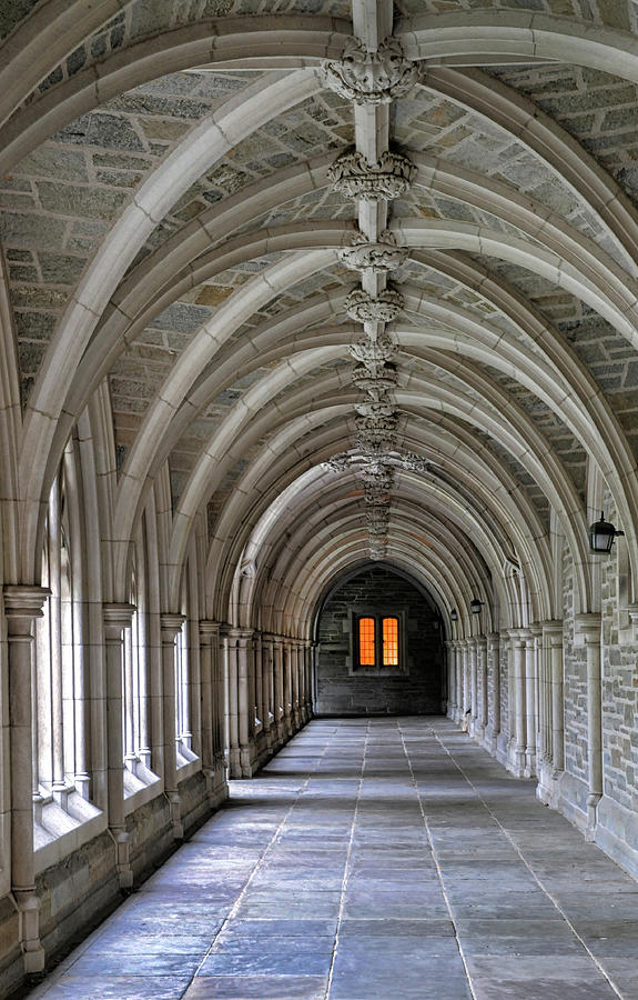 Passageway At Princeton University Photograph by Dave Mills
