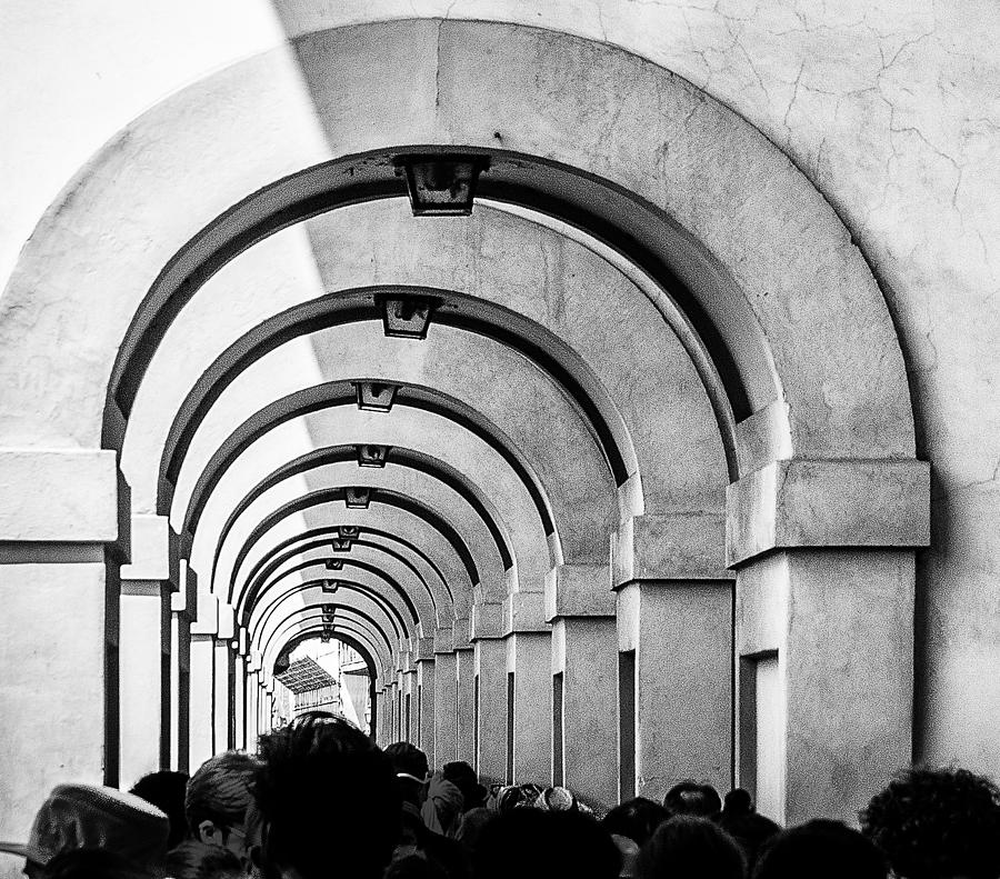 Passageway at the Arno Photograph by Gary Karlsen