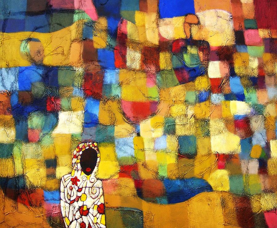 Passed The Pixels Painting by Ronex Ahimbisibwe