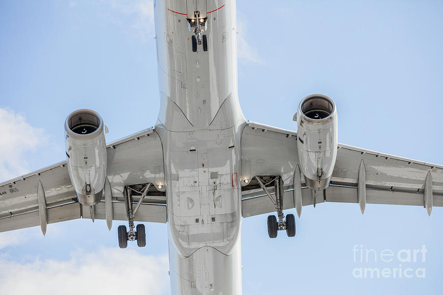Passenger Jet Coming In For Landing 1  Photograph by PhotoStock-Israel