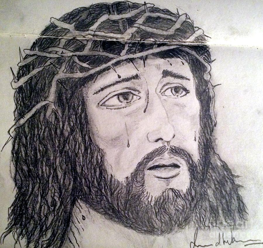 Passion Of Christ Painting by Brindha Naveen