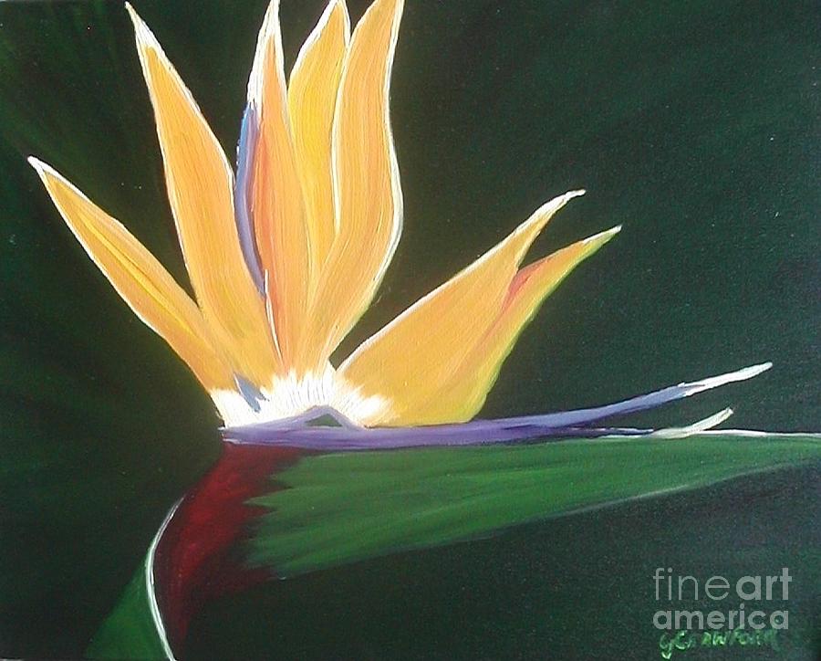 Passion Unfolding 3 Painting by Lori Jacobus-Crawford