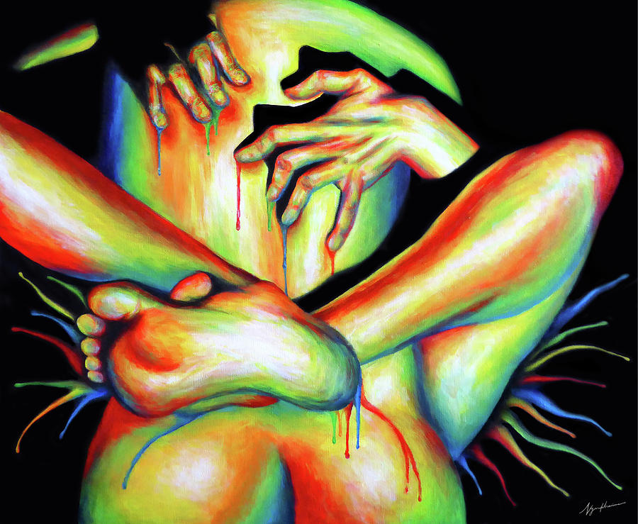 Hot Sex Painting By Gleb Gorbachev