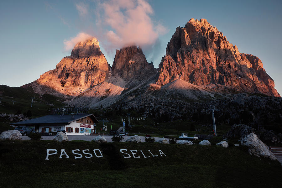 Mountain Photograph - Passo di Sella - Dolomiti by Joana Kruse