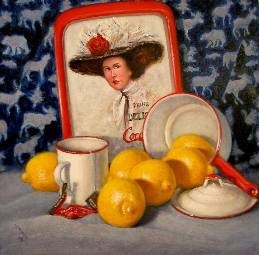 Past Teatime Painting by Donelli  DiMaria