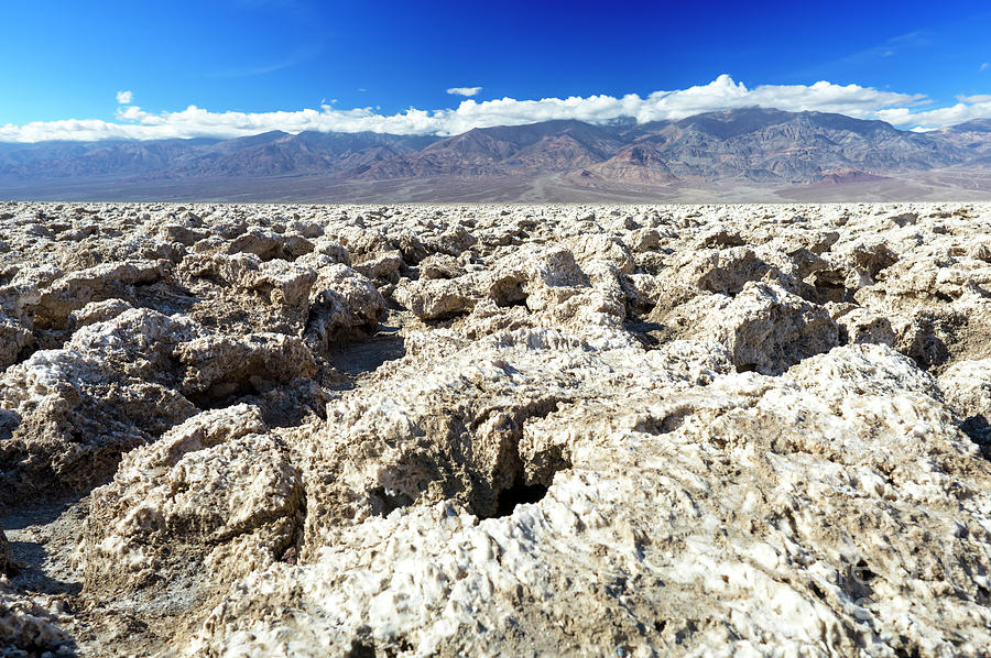 Past the Salt Pan at Death Valley Photograph by John Rizzuto
