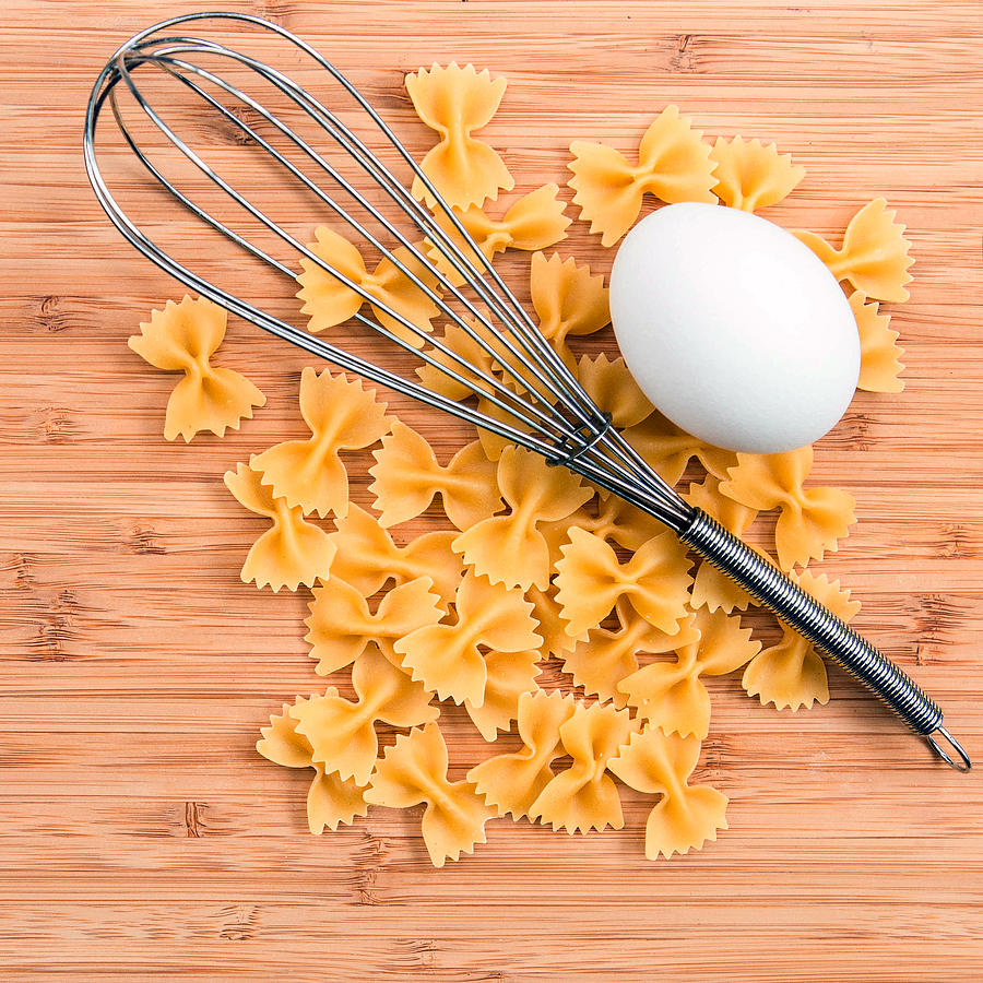 Pasta Egg Whisk Photograph by Rebecca Cozart