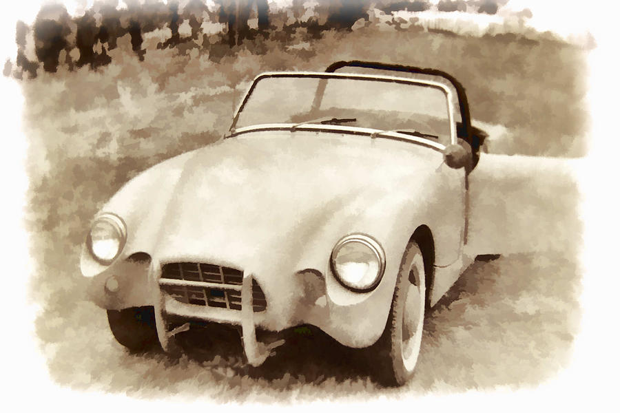Pastel 1960 Racing Sprite Digital Art