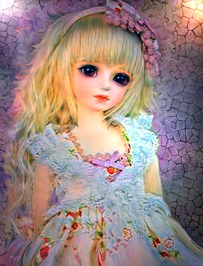 Pastel Baby Doll Digital Art by Artful Oasis