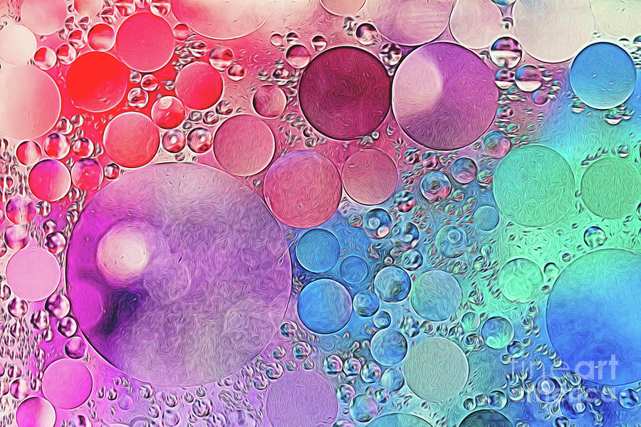 Pastel Bubbles Photograph