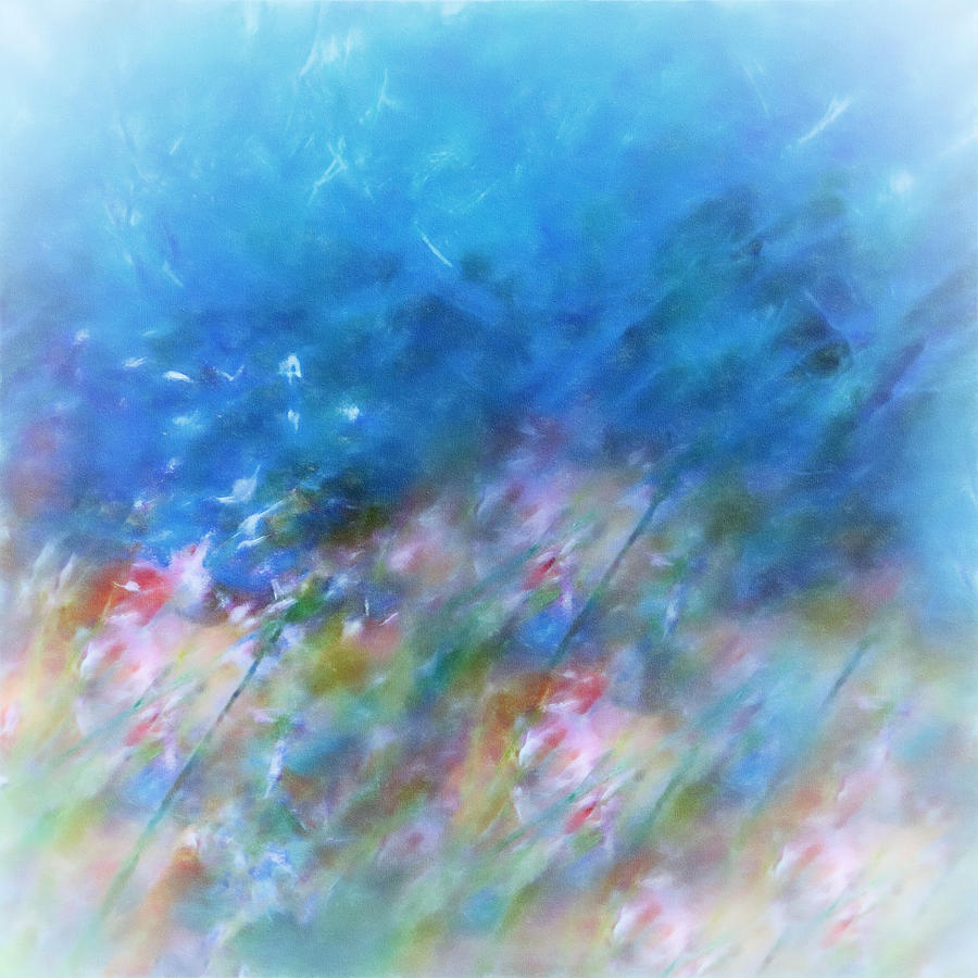 Pastel Dreamscape Painting by Sheryl Karas