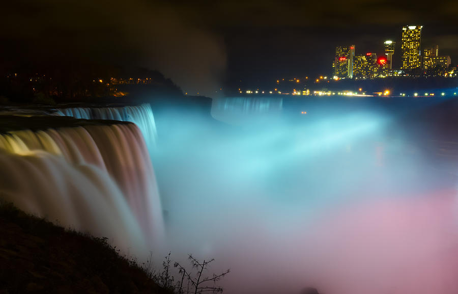Waterfall Photograph - Pastel Falls by Mark Papke