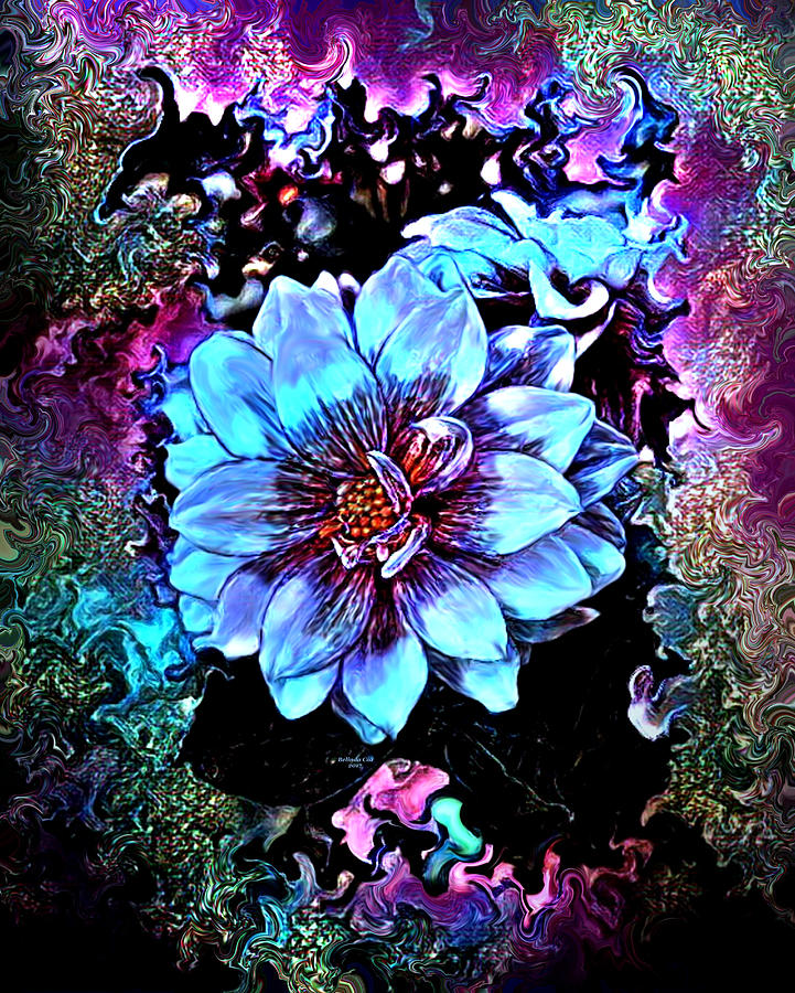 Pastel Flowers Digital Art by Artful Oasis