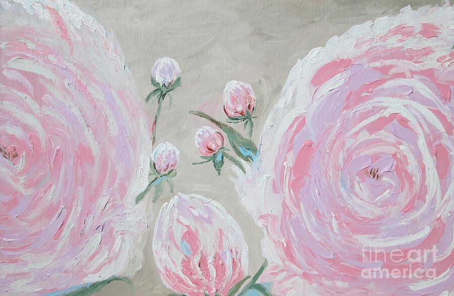 Pastel Love Painting by Jennylynd James