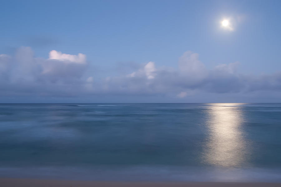 Pastel Moonset Photograph by Roger Mullenhour