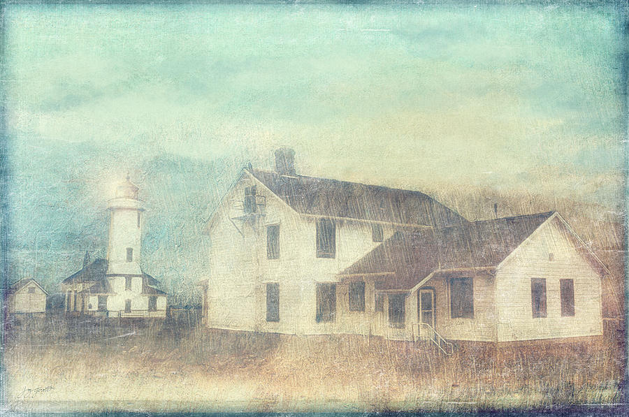 Lighthouse Photograph - Pastel Point Wilson Light by Joy Gerow Lighthouse Photograph - Pastel Point Wilson Light by Joy Gerow