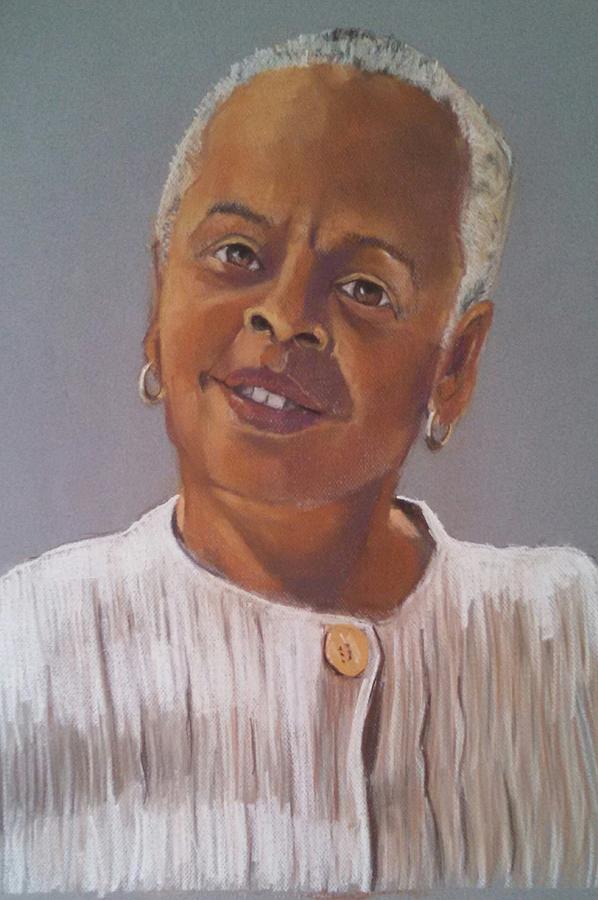 Pastel Portrait Sample Pastel by Leonard R Wilkinson - Fine Art America