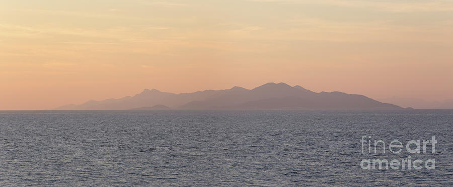 Pastel Sunset over Dalmatian Coast Photograph by Matt Tilghman