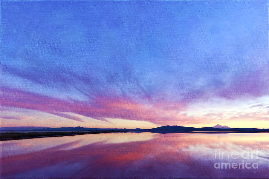 Sunset Photograph - Pastel Sunset by Beve Brown-Clark Photography