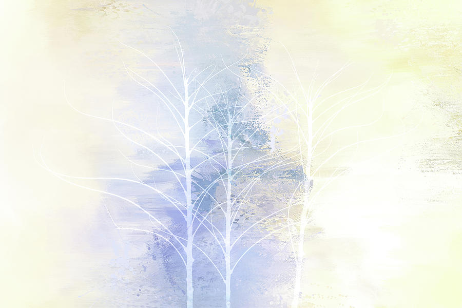 Pastel Tree Dance Digital Art by Terry Davis