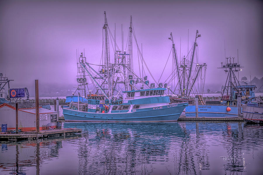 Pastels in fog Photograph by Bill Posner