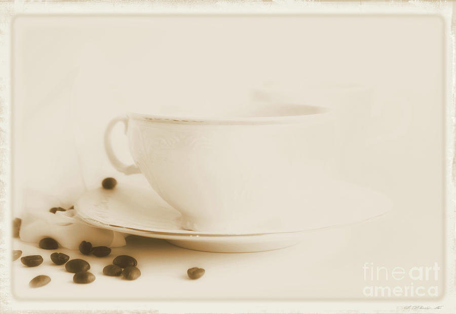 Coffee Photograph - Pastels by Luv Photography