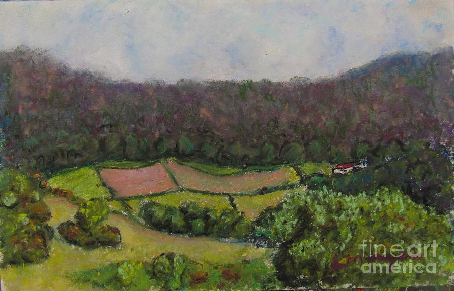 Pastoral Patches Painting by Laurie Morgan