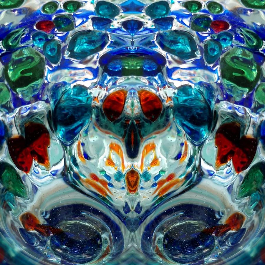 pATCH gRAPHIC 2X mARARITA GLASS Digital Art by Scott S Baker