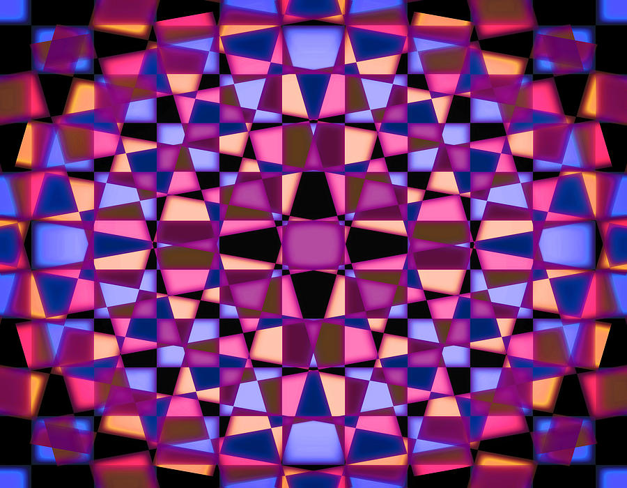 Kaleidoscope Star 1 Digital Art