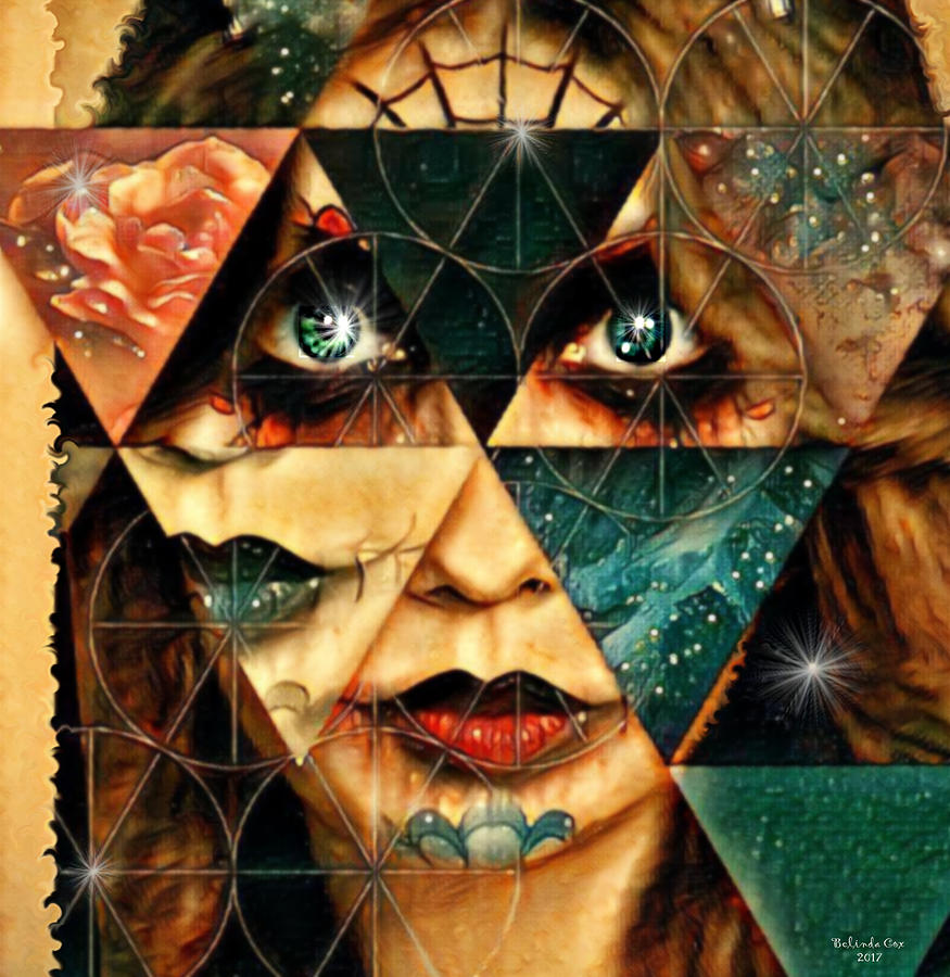 Patchwork Zombie Lady Digital Art by Artful Oasis