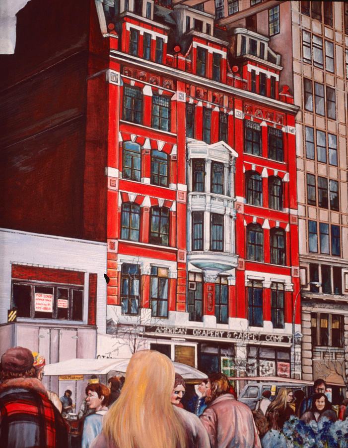 New York City Painting - Paternal View of Union Square by Gaye Elise Beda