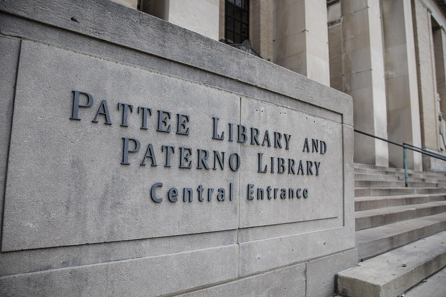 Paterno Library at Penn State  Photograph by John McGraw